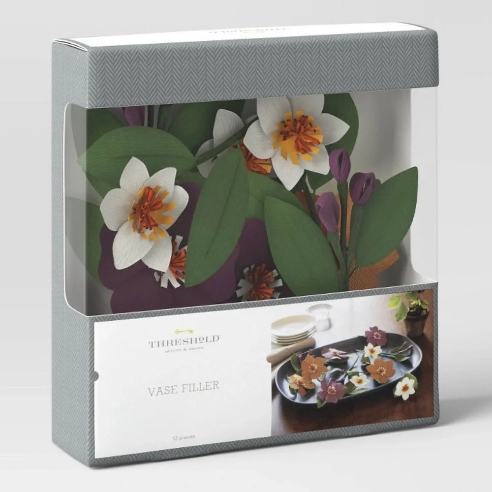 NWT threshold spring flower filler decor for bowls, Etc